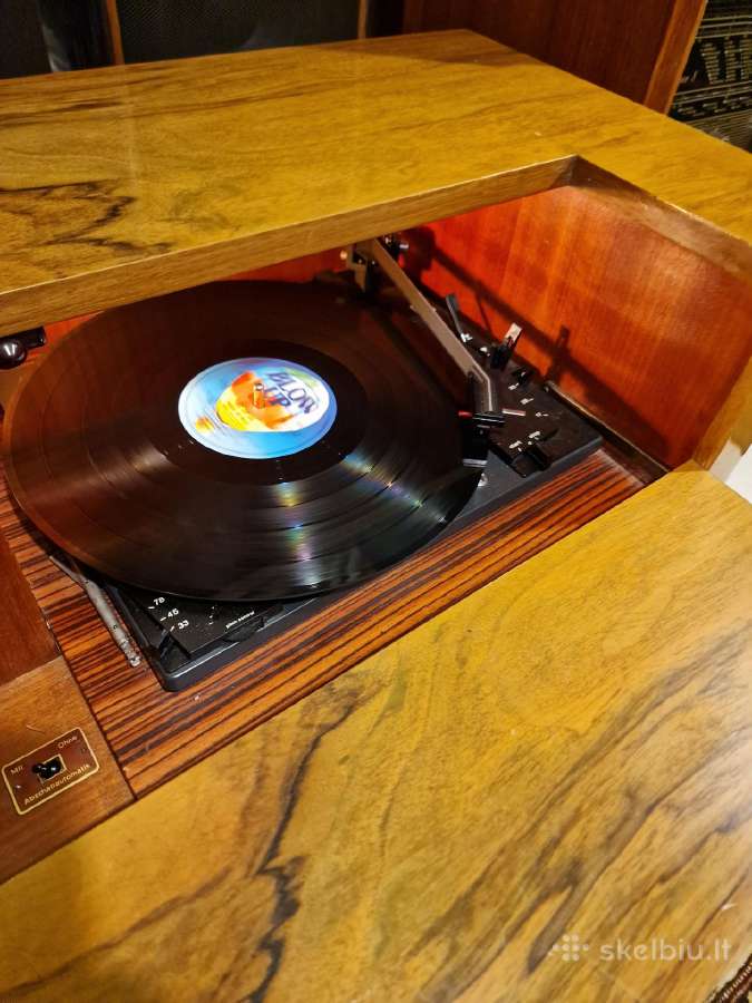 Vintažinė mid century Siemens radio konsolė Tr3 - nuotraukos Nr. 14