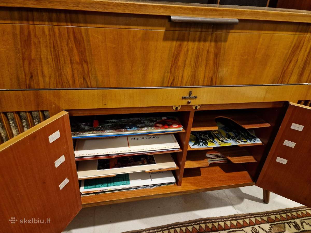 Vintažinė mid century Siemens radio konsolė Tr3 - nuotraukos Nr. 18