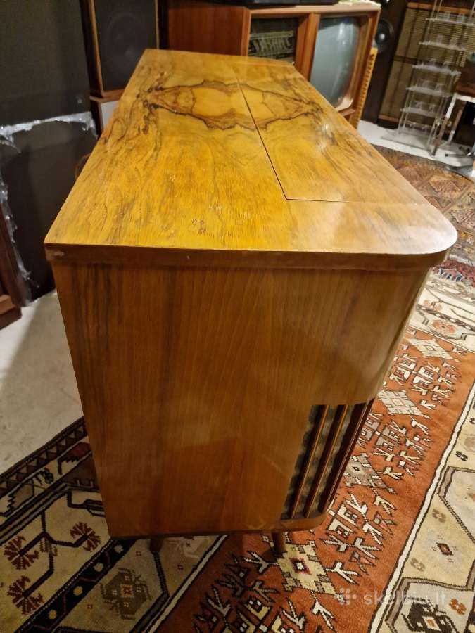 Vintažinė mid century Siemens radio konsolė Tr3 - nuotraukos Nr. 37
