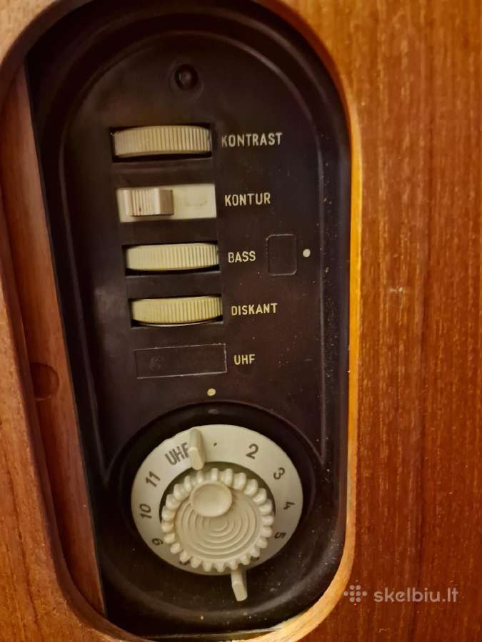 Vintažinė mid century Tandberg televizorius/radija - nuotraukos Nr. 10