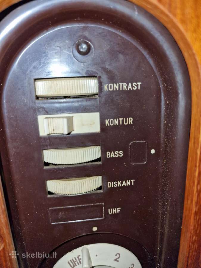 Vintažinė mid century Tandberg televizorius/radija - nuotraukos Nr. 12