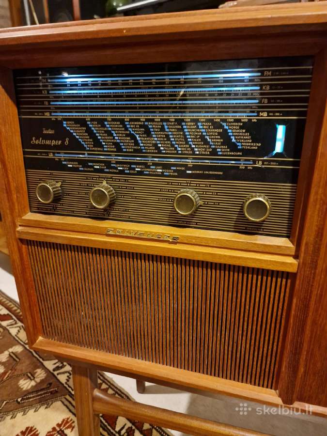 Vintažinė mid century Tandberg televizorius/radija - nuotraukos Nr. 26