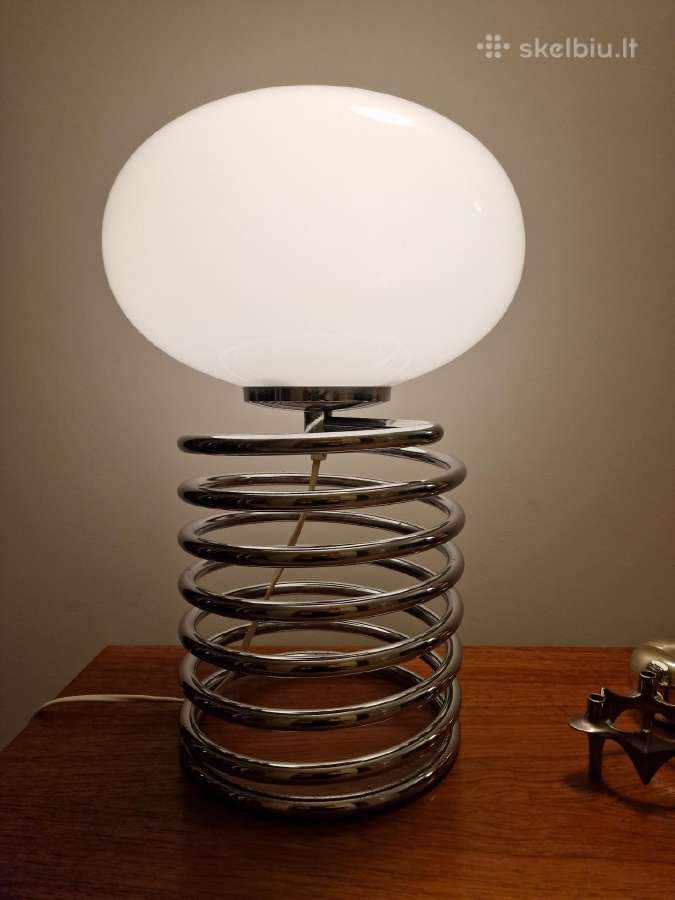Vintažinis mid century stalo šviestuvas-lempa
