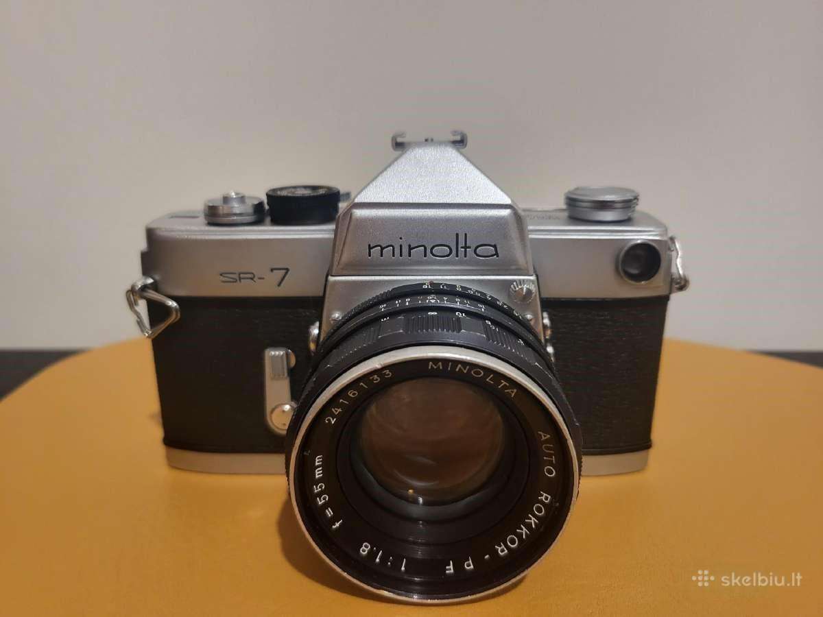 Minolta Sr-7 + Minolta Auto Rokkor Pf 55mm F1.8