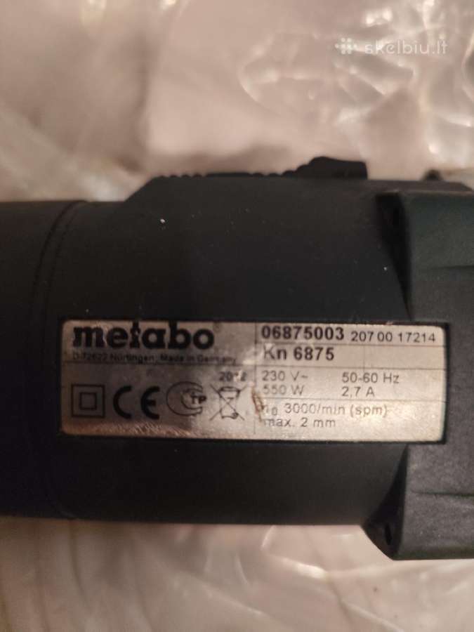 Metabo,elektrinis - nuotraukos Nr. 2
