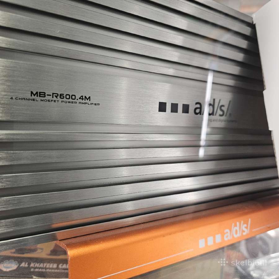Galingas automobilinis stiprintuvas Ads 2600w - nuotraukos Nr. 6