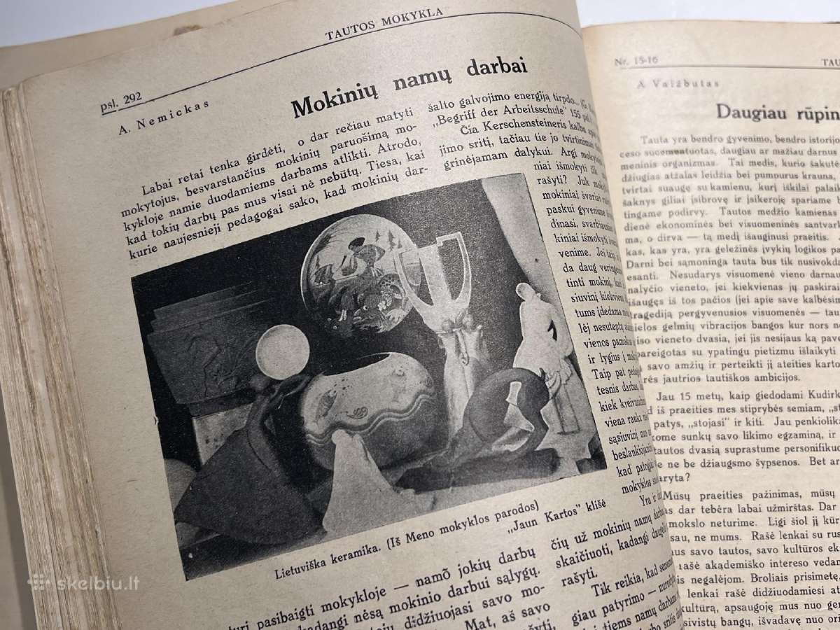 1933 m. Tautos mokykla. Kaunas - nuotraukos Nr. 3