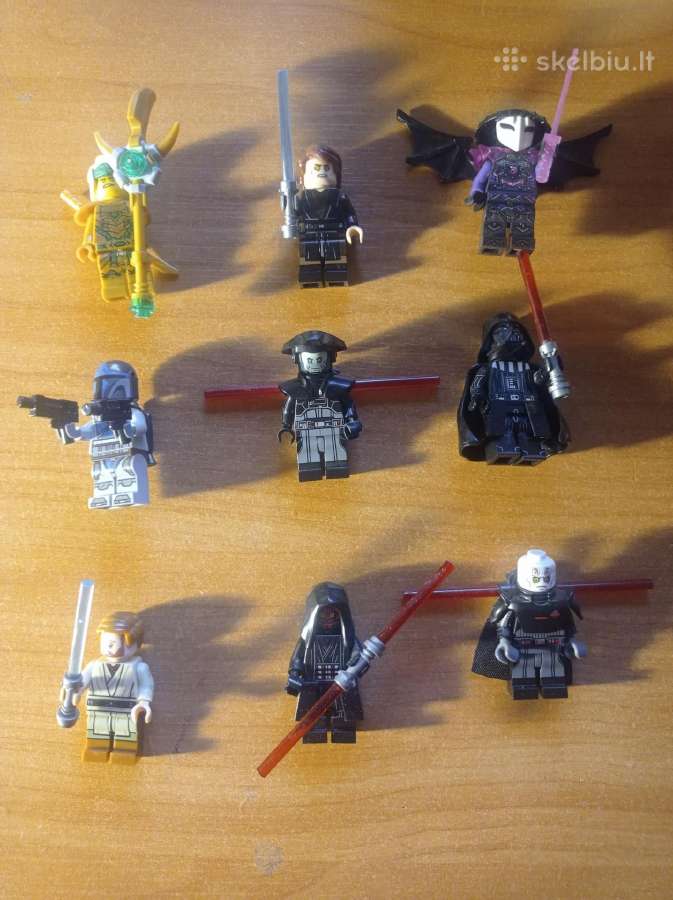 Lego mini figūrėlės