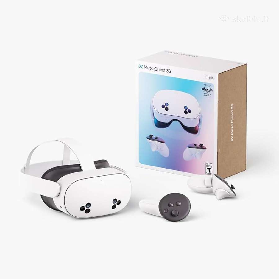 Oculus Meta Quest 3s 128gb 3D Vr akiniai nauji - nuotraukos Nr. 2