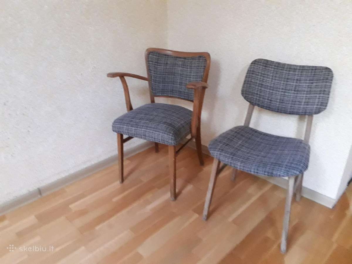 Parduodu dvi senovines kėdes