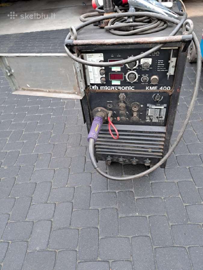 Profesionalus suvirinimo aparatas Migatronic 400a - nuotraukos Nr. 5