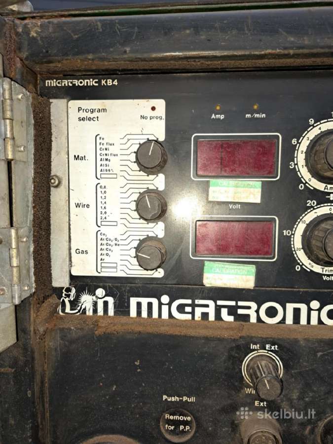 Profesionalus suvirinimo aparatas Migatronic 400a - nuotraukos Nr. 7