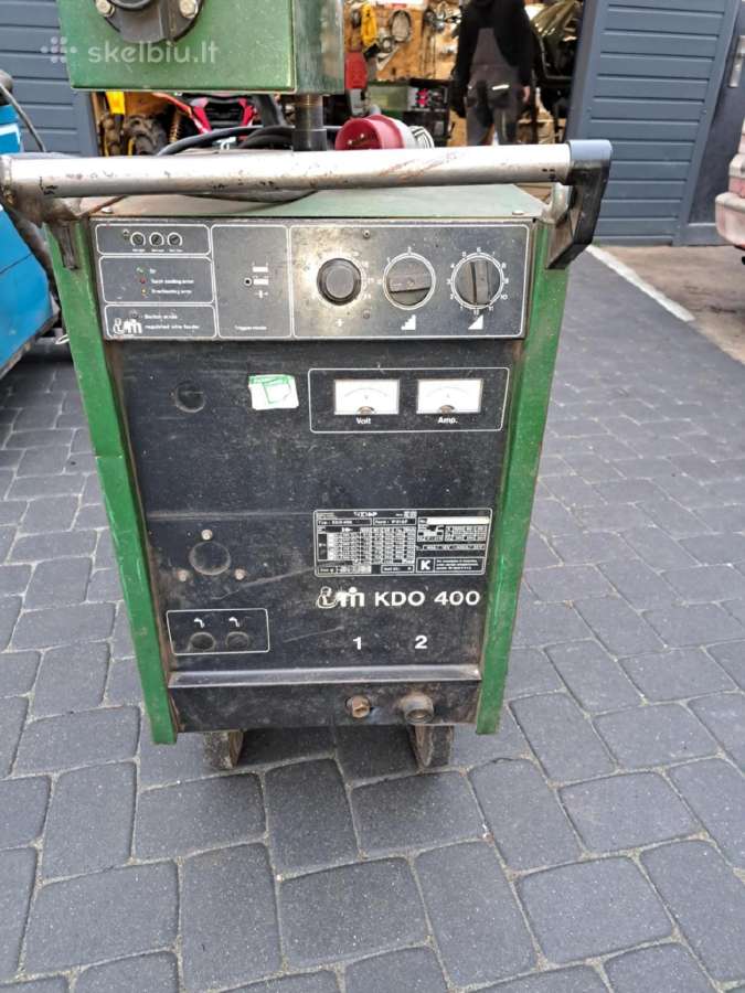 Profesionalus suvirinimo aparatas Migatronic 400a - nuotraukos Nr. 4