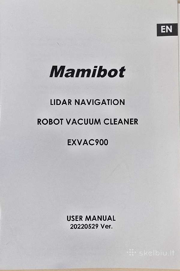 Siurblys robotas Mamibot Exvac900 - nuotraukos Nr. 2