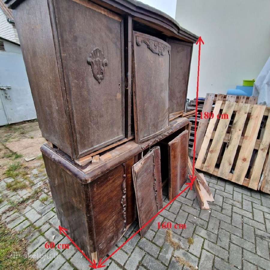 Senovinė indauja komoda restauravimui - nuotraukos Nr. 4