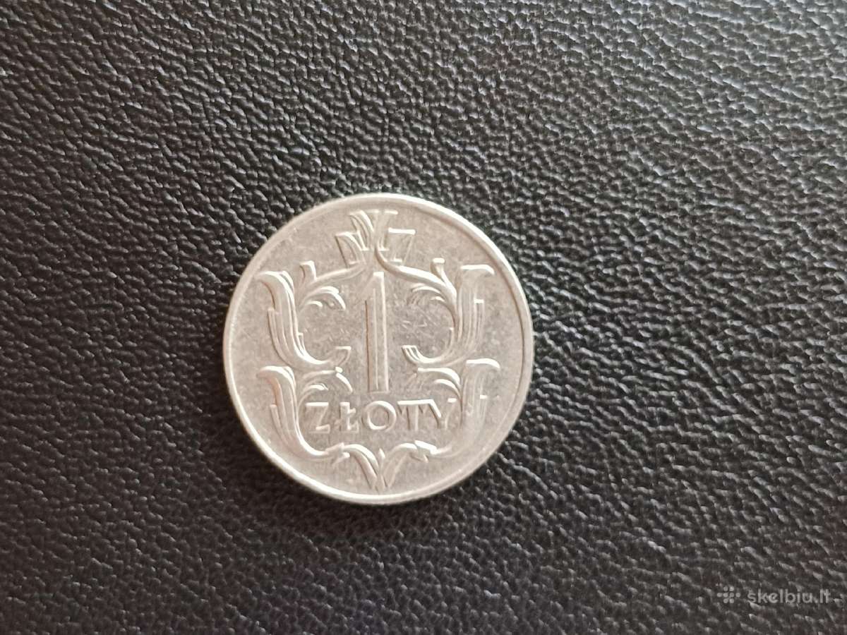 (319) 1 zlotas Lenkija 1929m.