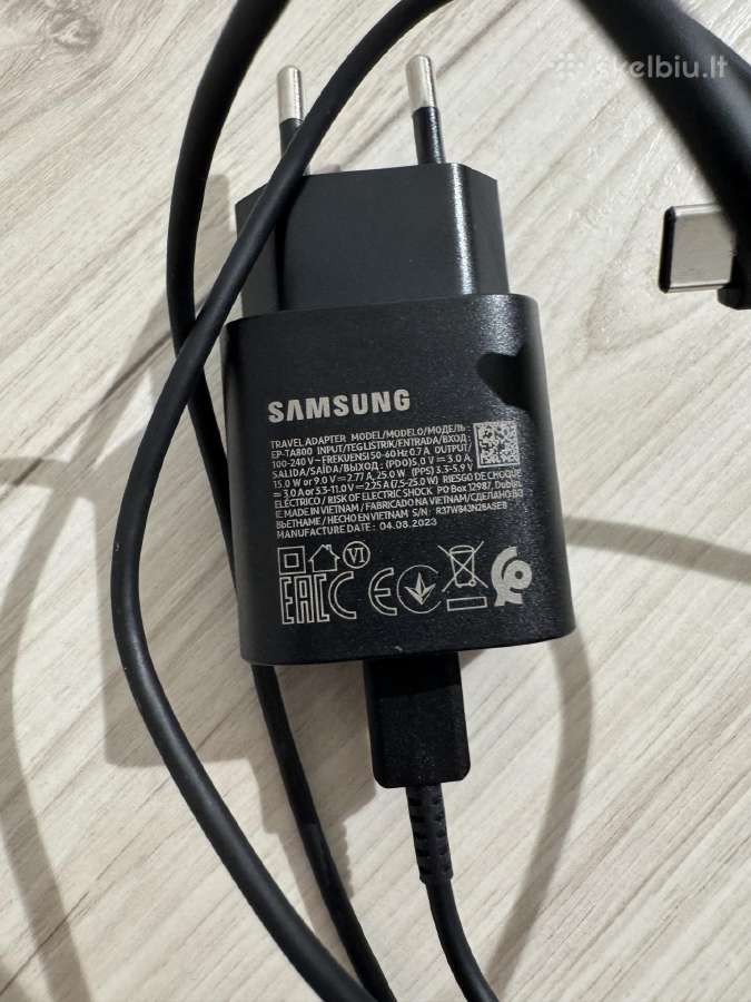 Nauji originalūs 25w Samsung pakrovėjai - nuotraukos Nr. 4