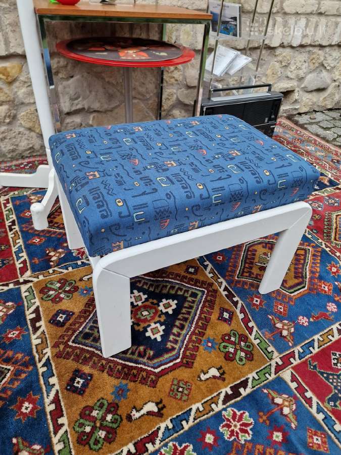 Vintažinis mid century pufas-kopetėlės - nuotraukos Nr. 2