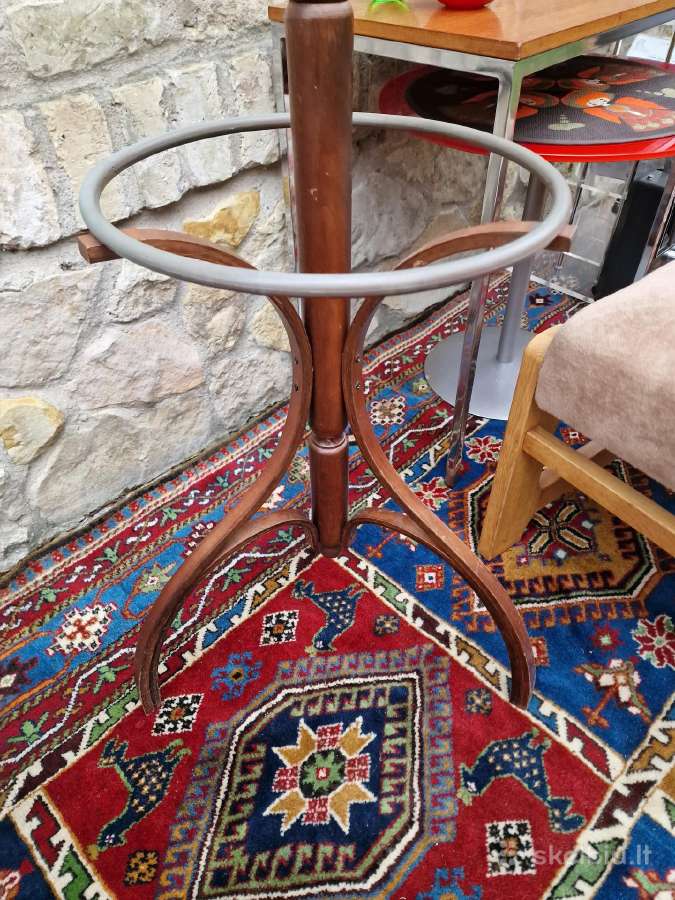 Vintažinė mid century medinė kabykla - nuotraukos Nr. 7