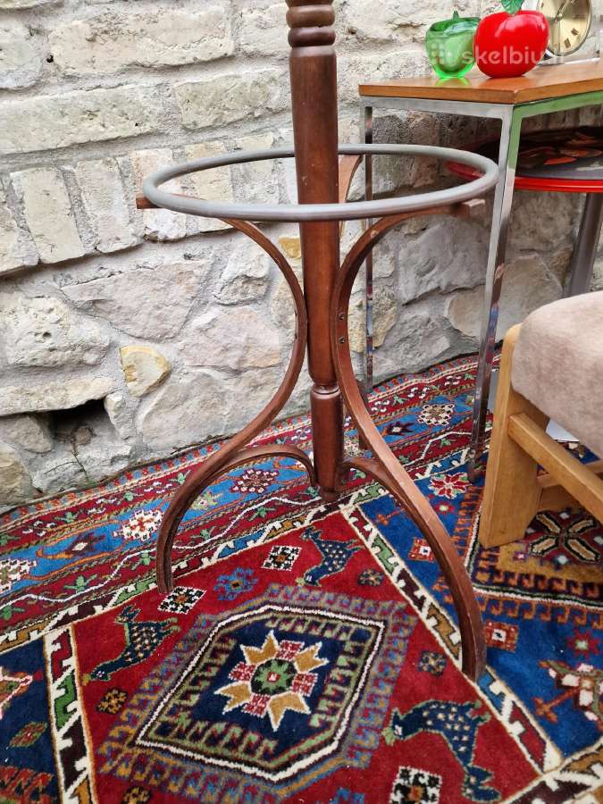 Vintažinė mid century medinė kabykla - nuotraukos Nr. 10