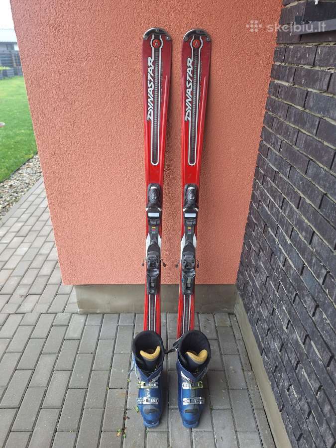Slidės Dynastar ir batai Salomon