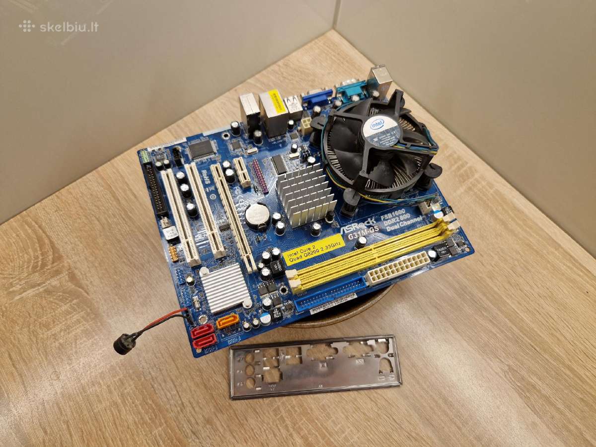 Asrock G31m-gs su Intel Core 2 Q8200