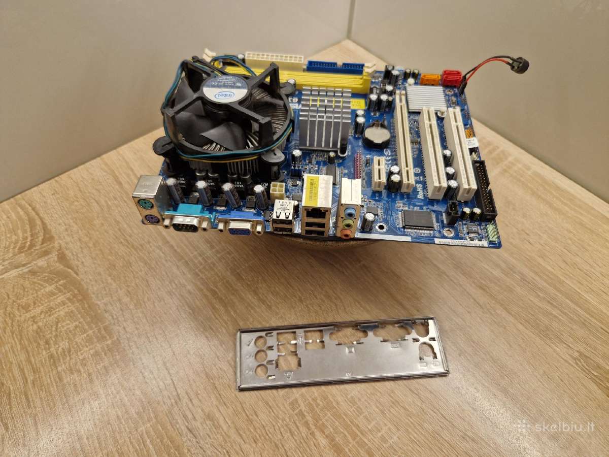 Asrock G31m-gs su Intel Core 2 Q8200 - nuotraukos Nr. 2