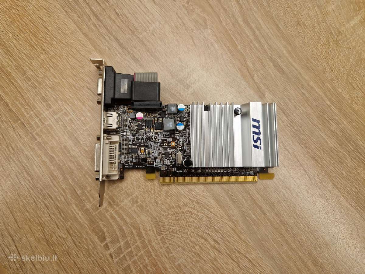 Msi R5450 Md1gd3h Lp MSI Radeon HD 5450 Graphics Card R5450-MD1GD3H/LP