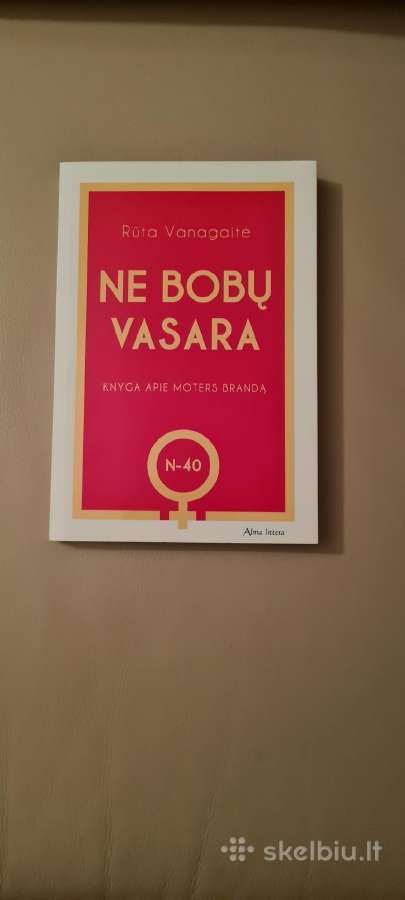 Knyga Ne bobų vasara