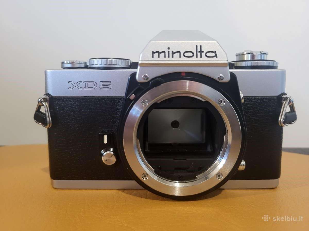 Fotoaparatas juostinis minolta Xd5
