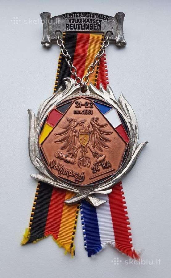 Vokiskas masyvus medalis 1981 m.
