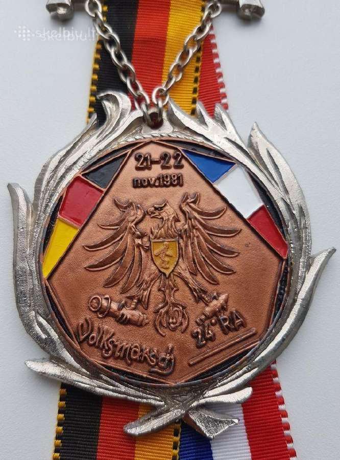 Vokiskas masyvus medalis 1981 m. - nuotraukos Nr. 2