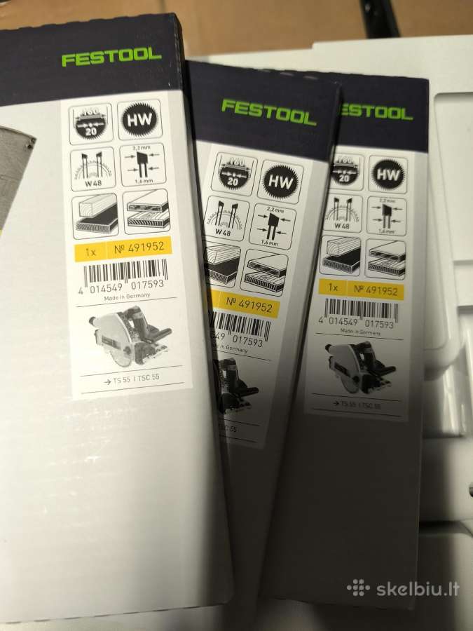 Naujas pjūklas Festool Ts 55 Febq +liniuote 491498 - nuotraukos Nr. 20