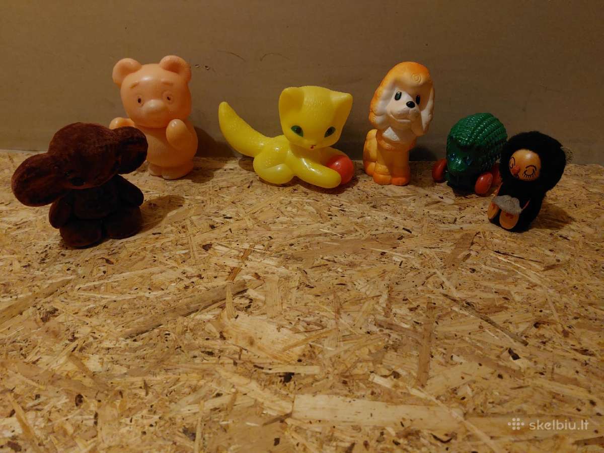 Tarybinių laikų vaikiški žaisliukai