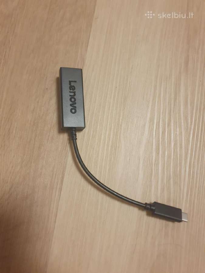 Lenovo Usb-c Ethernet adapteris