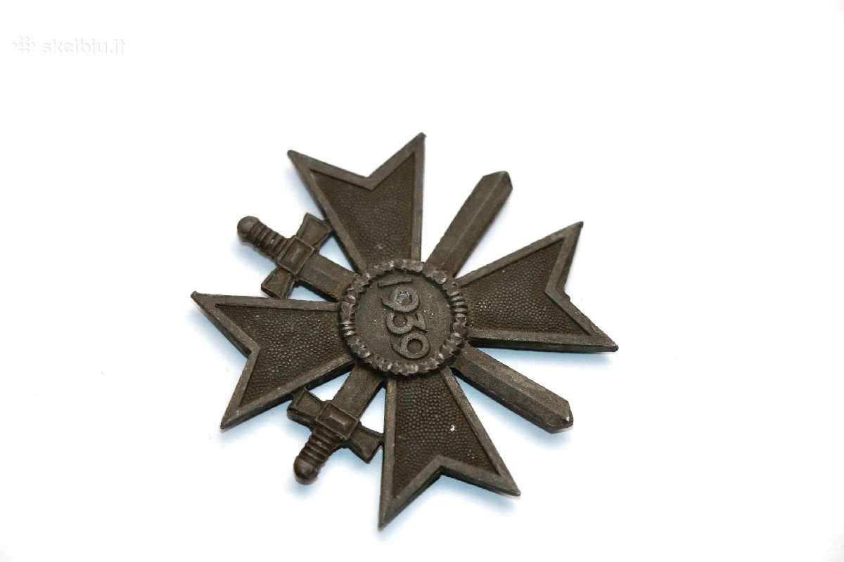 Ženklas "Кryžius už karinius nuopelnus" kaina 35 e - nuotraukos Nr. 2