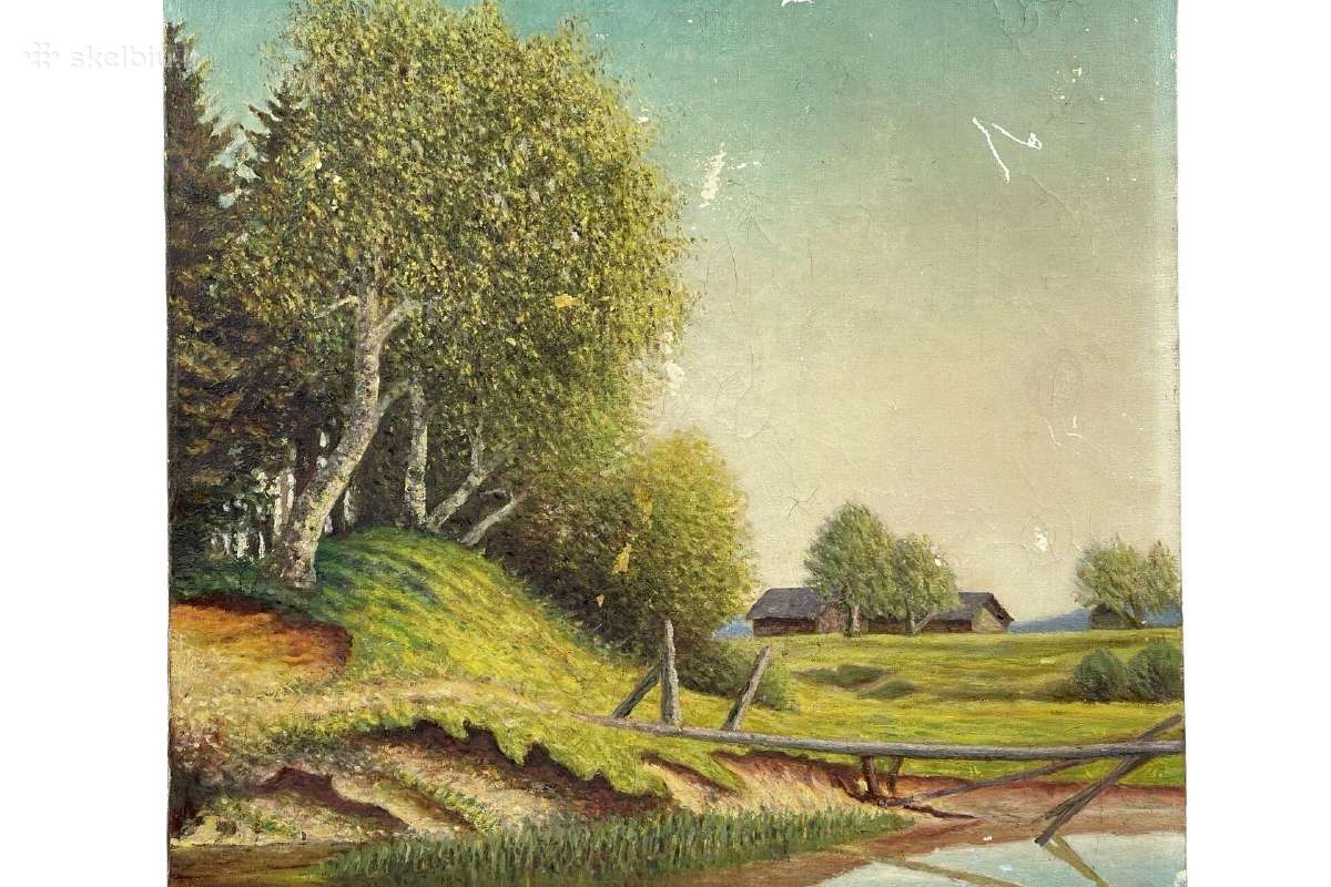 Drobė aliejiniai 62.8x76 см kaina 25 eurai - nuotraukos Nr. 2