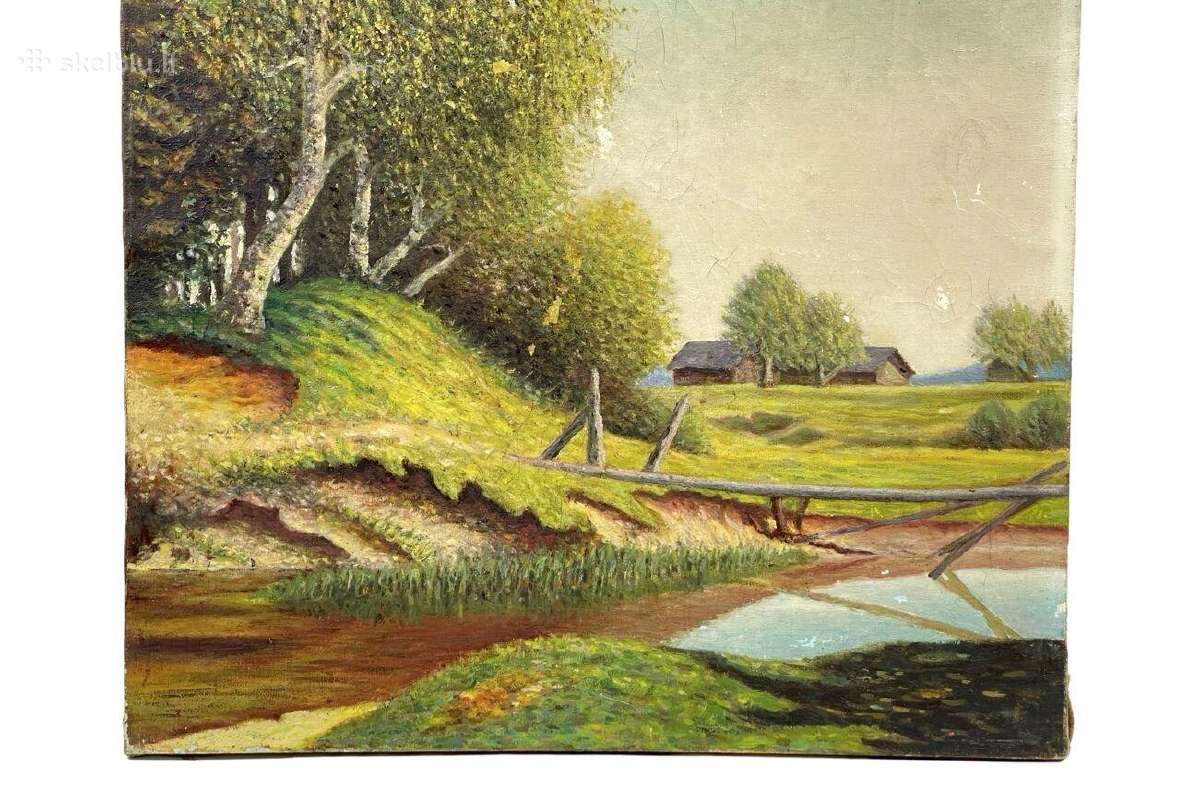 Drobė aliejiniai 62.8x76 см kaina 25 eurai - nuotraukos Nr. 4