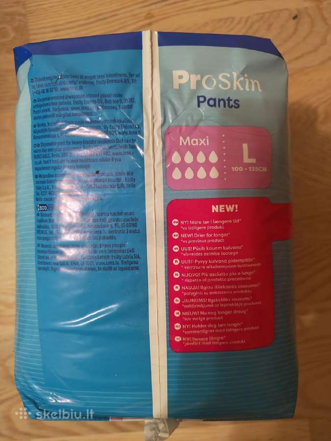 Sauskelnes Tena proskin Pants L Maxi