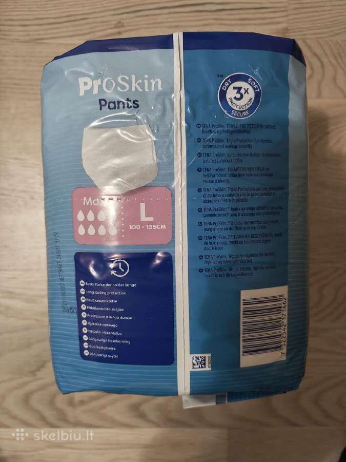 Sauskelnes Tena proskin Pants L Maxi - nuotraukos Nr. 2