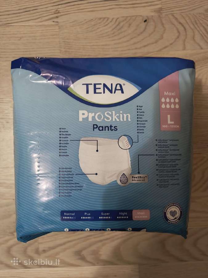 Sauskelnes Tena proskin Pants L Maxi - nuotraukos Nr. 3