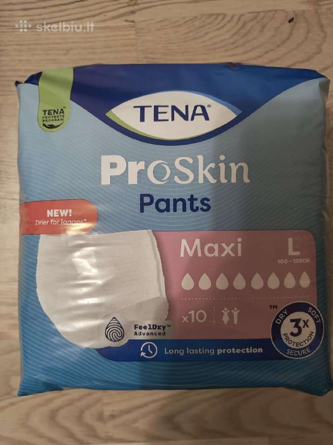 Sauskelnes Tena proskin Pants L Maxi - nuotraukos Nr. 4