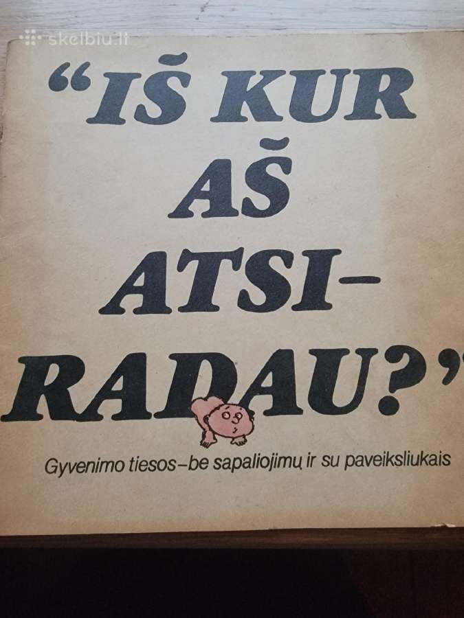 1990 m.p.meilio knyga "Iš kur aš atsiradau?"