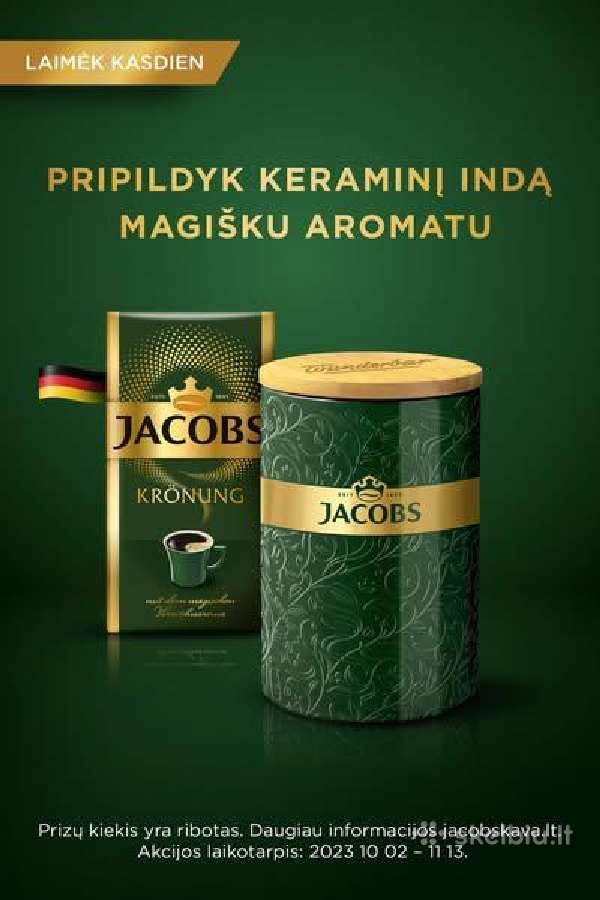 Jacobs kavos indas