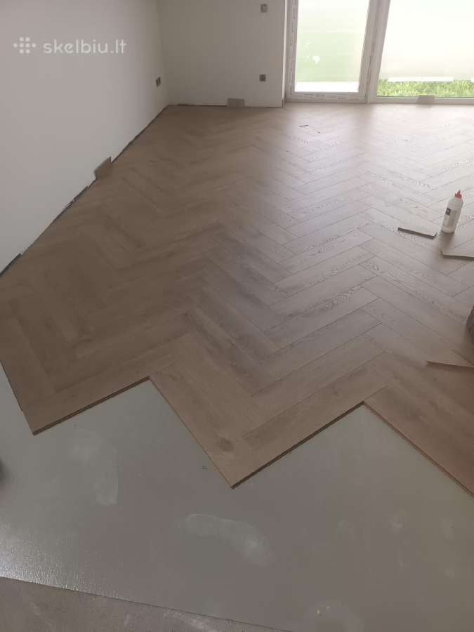 Grindų laminato,vinilines klojimas Kaune Nuo 3 Eur - nuotraukos Nr. 7