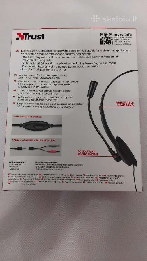 Multifunkcinės ausinės su mikrofono funkcija - nuotraukos Nr. 2