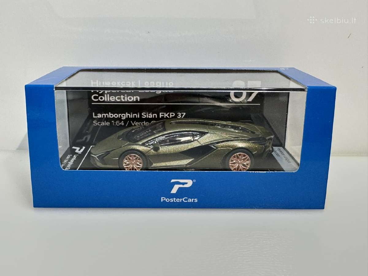 Lamborghini Sian Fkp 37 1:64 Postercars - nuotraukos Nr. 2