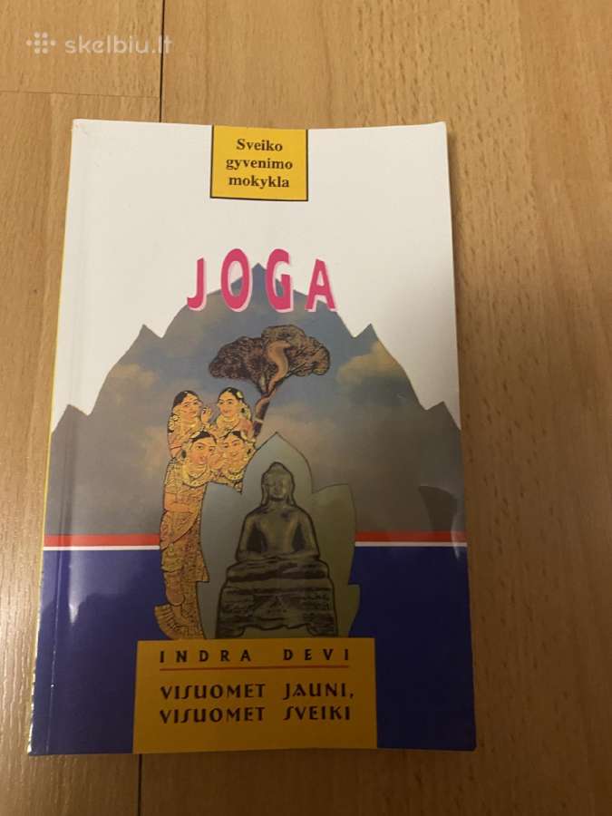 Parduodama knyga apie joga