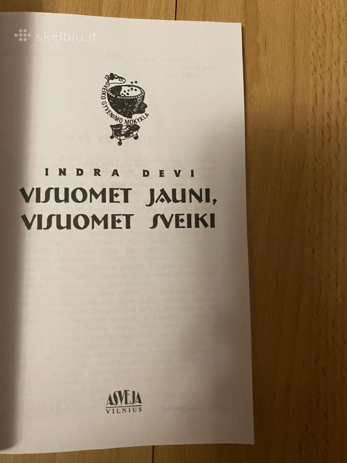 Parduodama knyga apie joga - nuotraukos Nr. 2