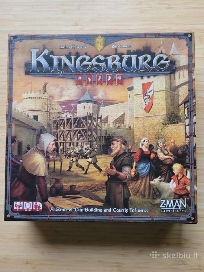 Stalo žaidimas Kingsburg (2ed)